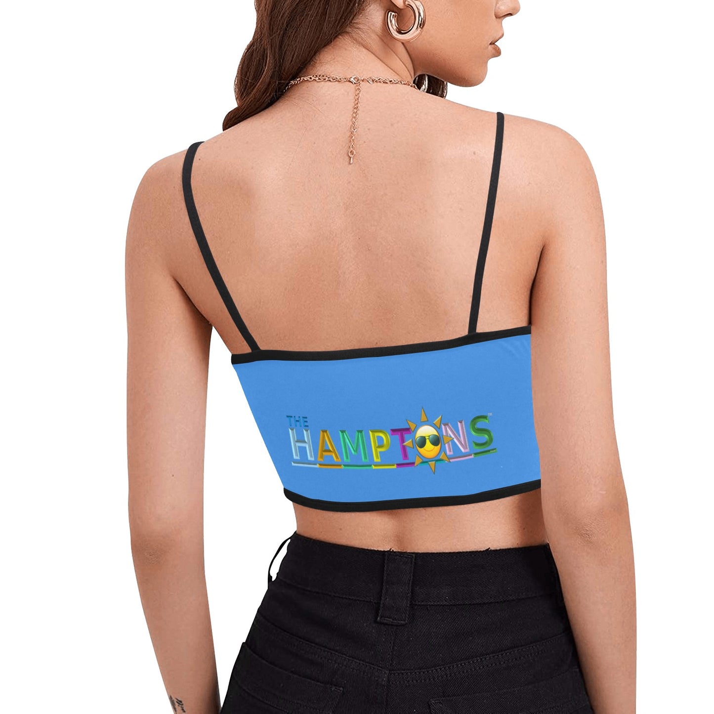 Southamptonite "Coopers Breeze" Women's Spaghetti Strap Crop Top