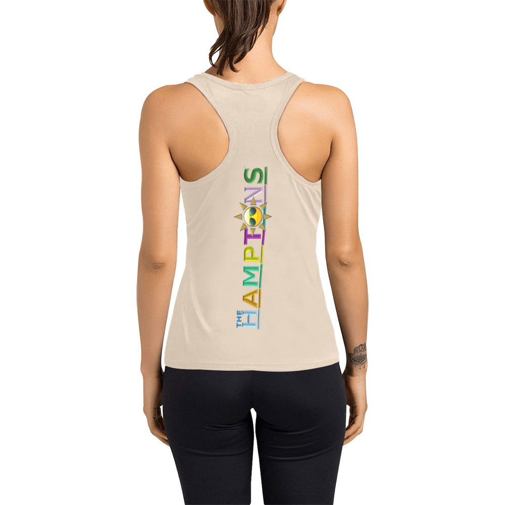 Bridgehamptonite "Snake Hollow Roots" Women's Racer Back Tank Top