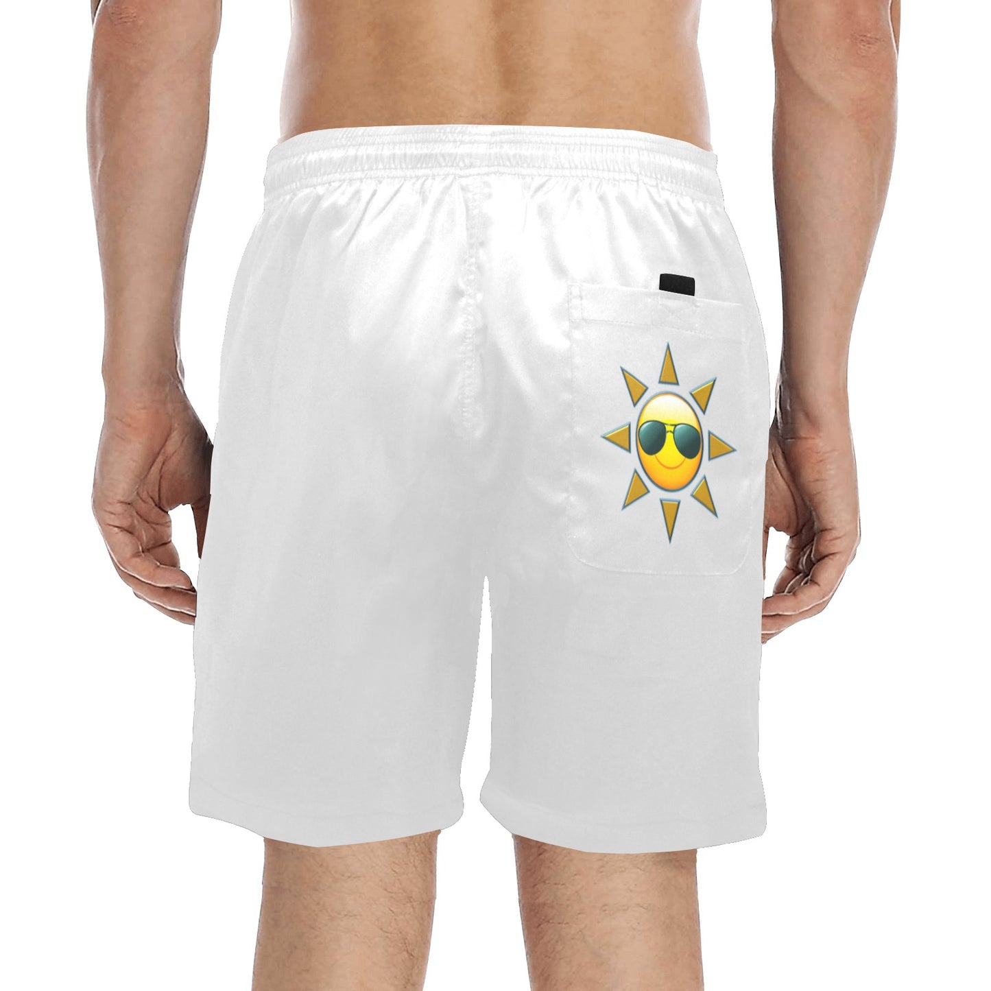Sag Harbor'nite "Long Beach Haze" Men's Swim Trunks