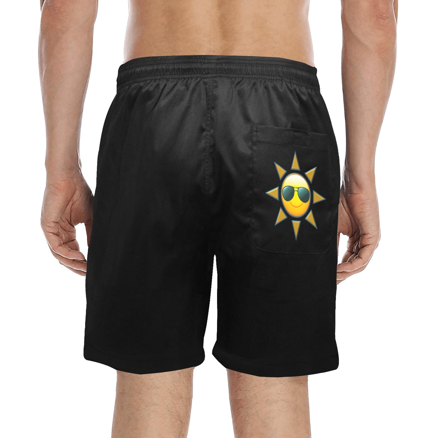 Westhamptonite "Dune Road Onyx" Men's Swim Trunks