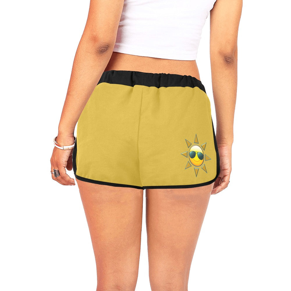 East Hamptonite "GEORGICA BULLION" Women's Track Shorts