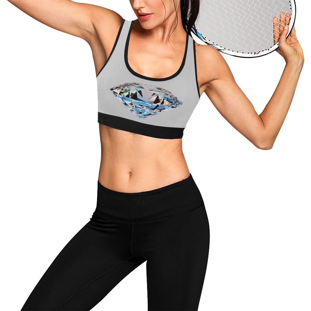 Westhamptonite "DUNE ROAD PLATINUM" Women's Sports Bra