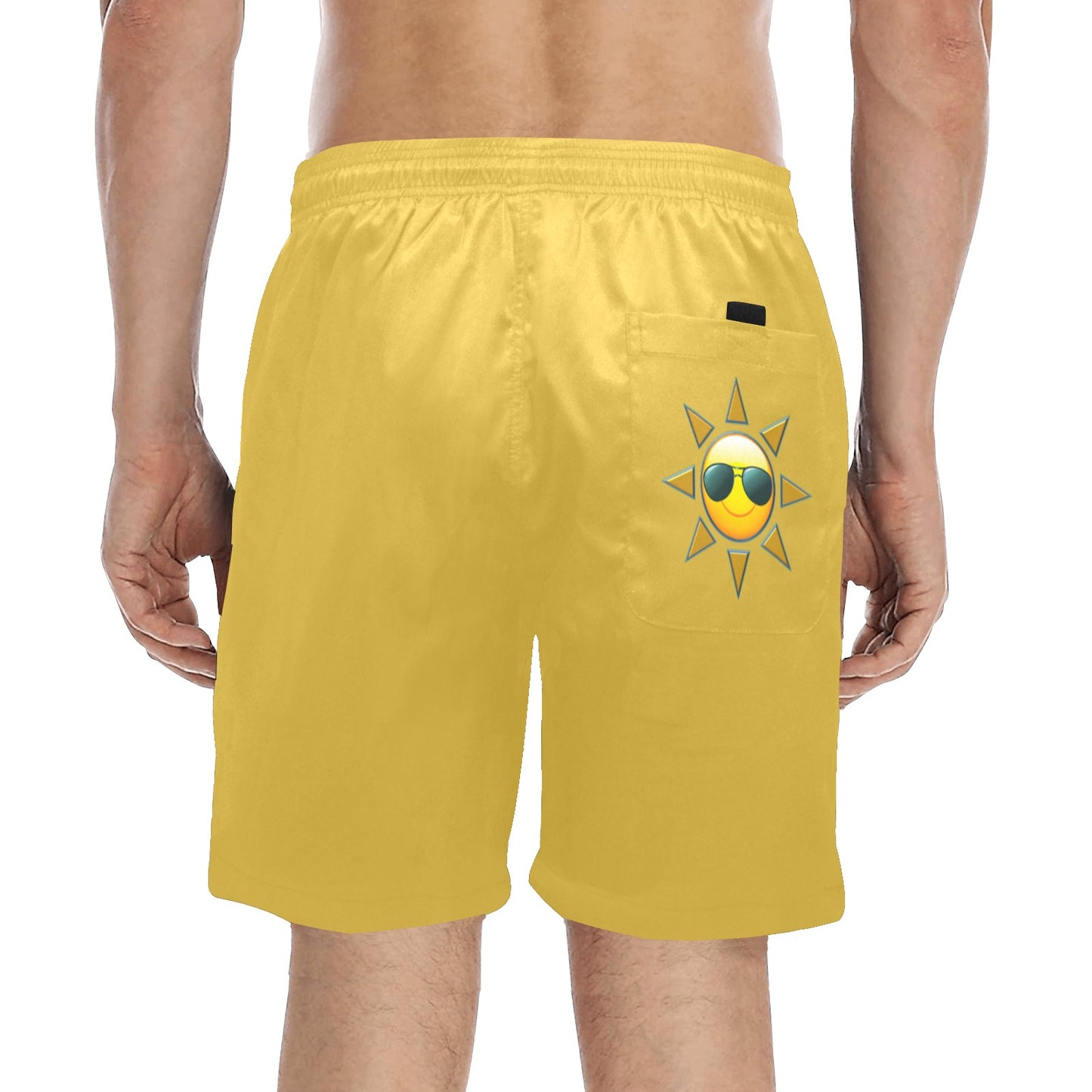 East Hamptonite "Georgica Bullion" Men's Swim Trunks