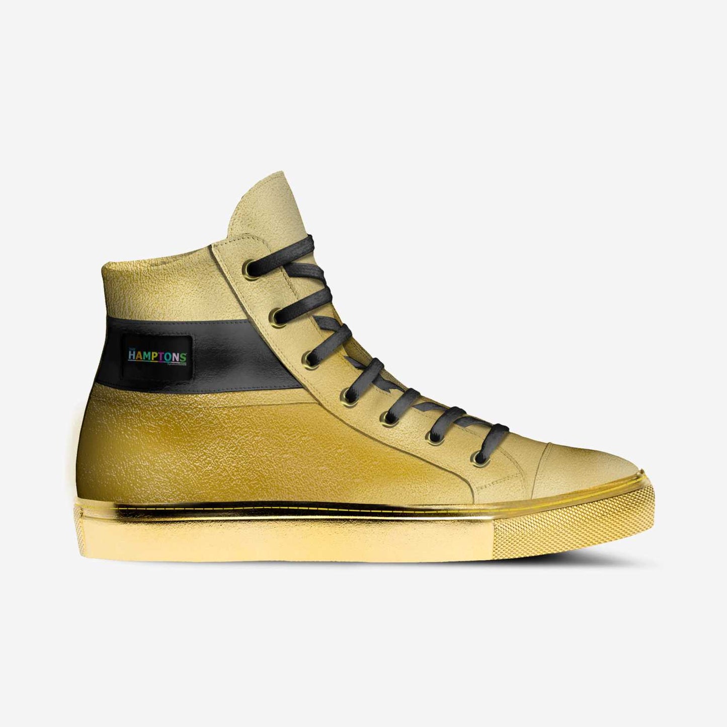 East Hamptonite "GEORGICA BULLION" High Top Sneakers