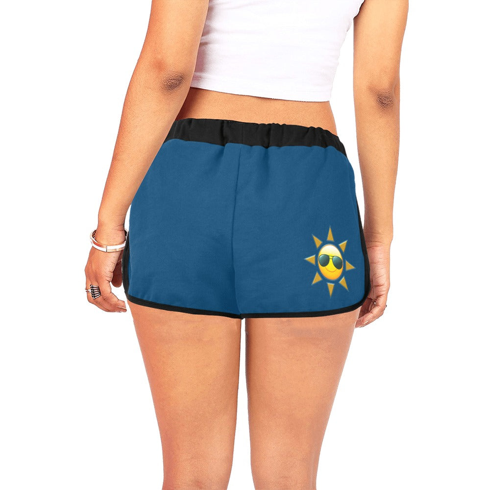 Sag Harbor'nite "HARBOR BLUE" Women's Track Shorts