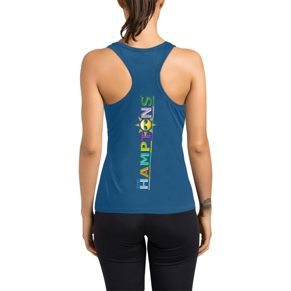 Sag Harbor'nite "Harbor Blue" Women's Racer Back Tank Top