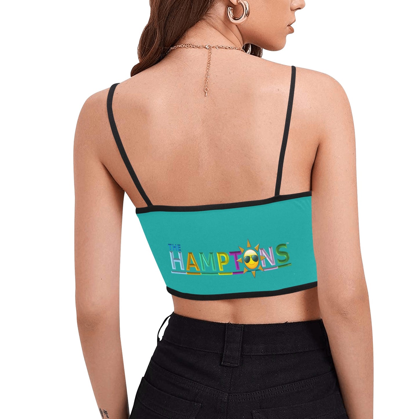Southamptonite "AGAWAM SHADE" Women's Spaghetti Strap Crop Top