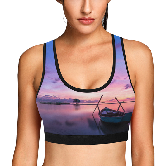 Hampton Bays "CANOE PLACE SERENITY" Women's Sports Bra