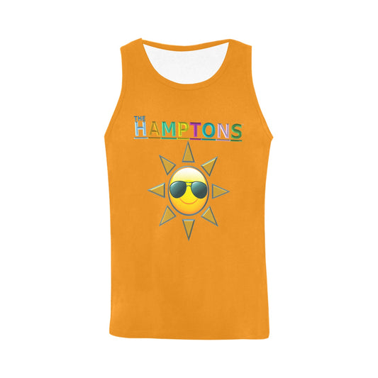 Montauk'nite "Navy Beach Bonfire" Men's Tank Top