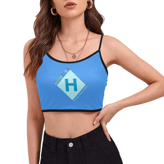 Southamptonite "Coopers Breeze" Women's Spaghetti Strap Crop Top