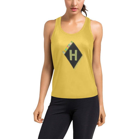 East Hamptonite "Georgica Bullion" Women's Racer Back Tank Top