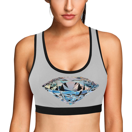 Westhamptonite "DUNE ROAD PLATINUM" Women's Sports Bra