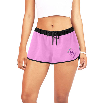 Hampton Bays "CANOE PLACE ROSE" Women's Track Shorts