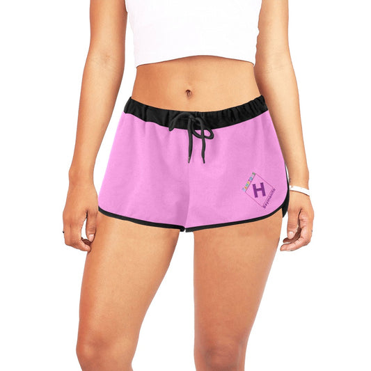 Hampton Bays "CANOE PLACE ROSE" Women's Track Shorts