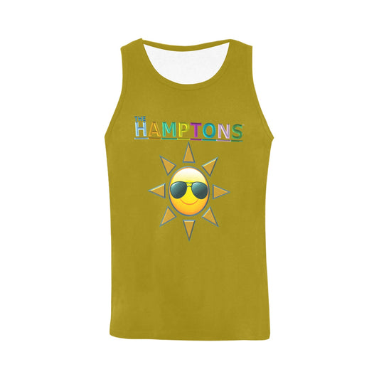 East Hamptonite "Main Beach Tide Line" Men's Tank Top