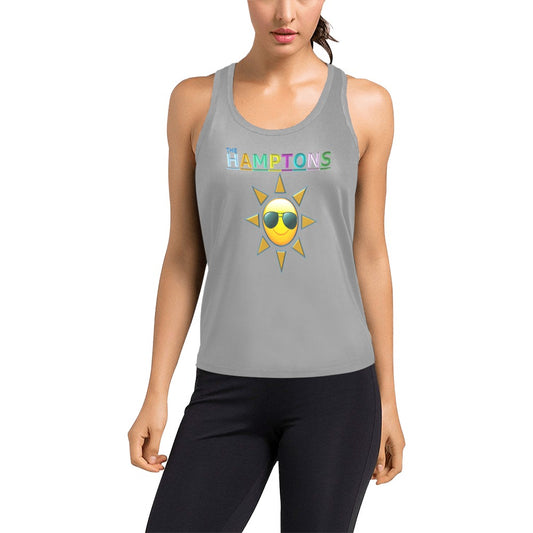 Westhamptonite "Oaklands Anchor" Women's Racer Back Tank Top