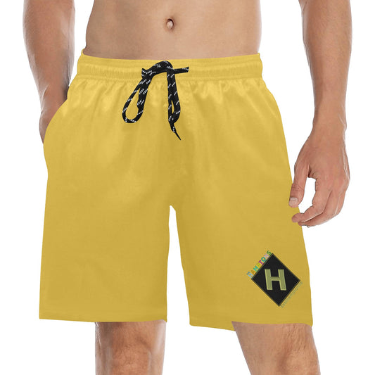 East Hamptonite "Georgica Bullion" Men's Swim Trunks