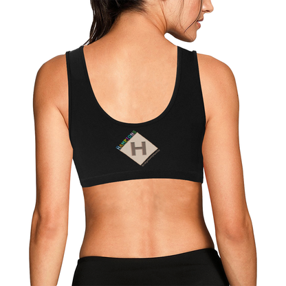 Bridgehamptonite "PALOMINO CLASSIC" Women's Sports Bra