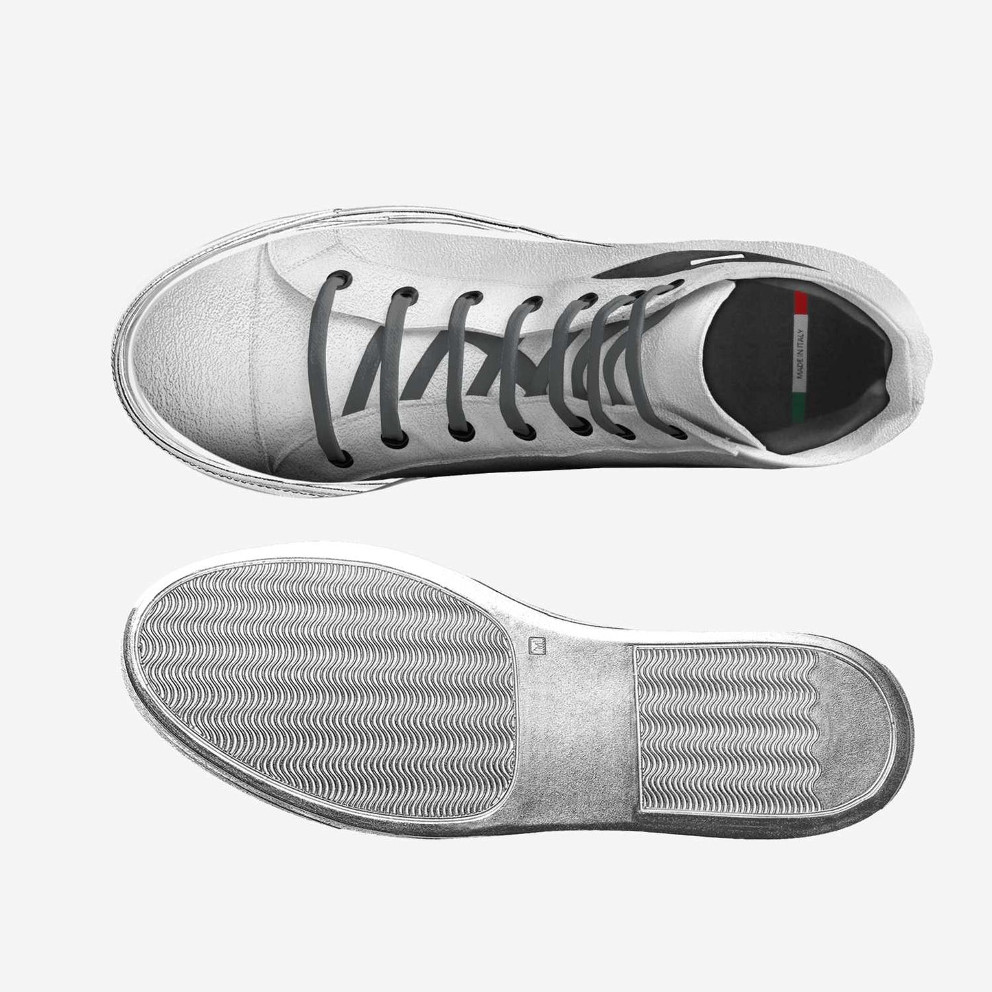 Westhamptonite "DUNE ROAD PLATINUM" High Top Sneakers