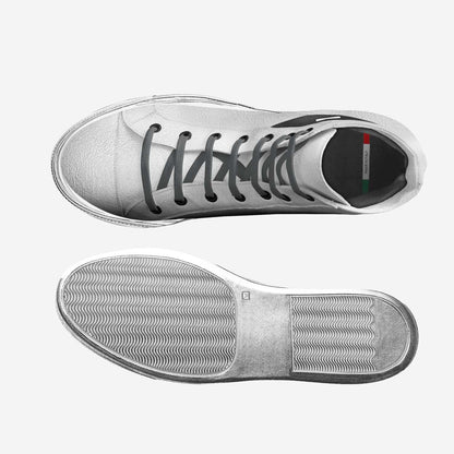 Westhamptonite "DUNE ROAD PLATINUM" High Top Sneakers