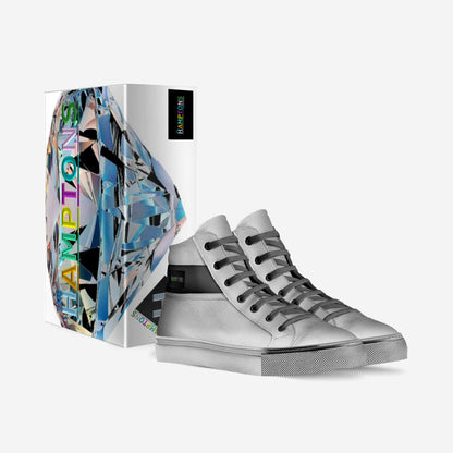 Westhamptonite "DUNE ROAD PLATINUM" High Top Sneakers