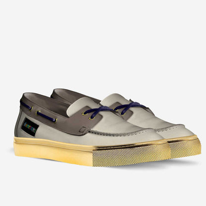 Bridgehamptonite "SAND CASTLE CHILLAZ" Boat Shoes