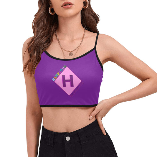 Hampton Bays "Baymen Pride" Women's Spaghetti Strap Crop Top