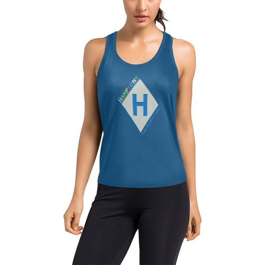 Sag Harbor'nite "Harbor Blue" Women's Racer Back Tank Top